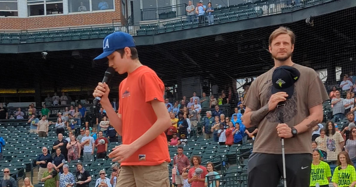 This blind teenager went viral for singing the national anthem. He hopes his voice brings joy to others.